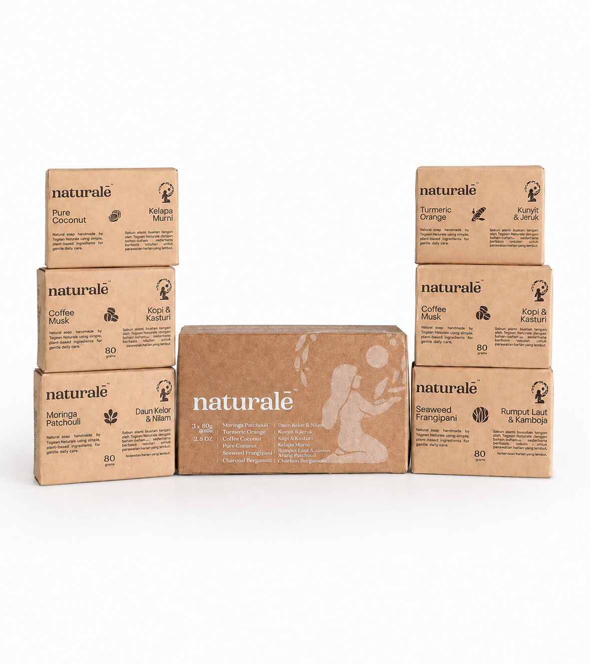 100% Natural Soap Mix Variants - Naturale